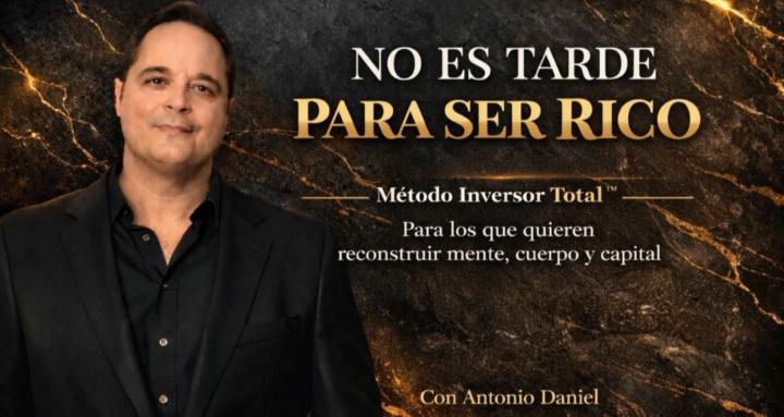 No es tarde para ser rico