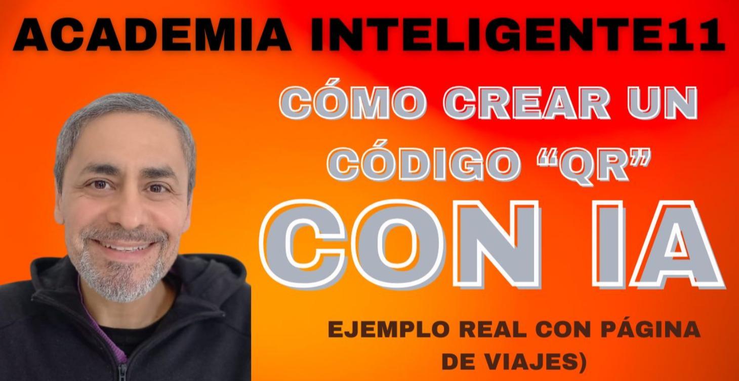 Cómo crear un código QR con IA (Ejemplo real)