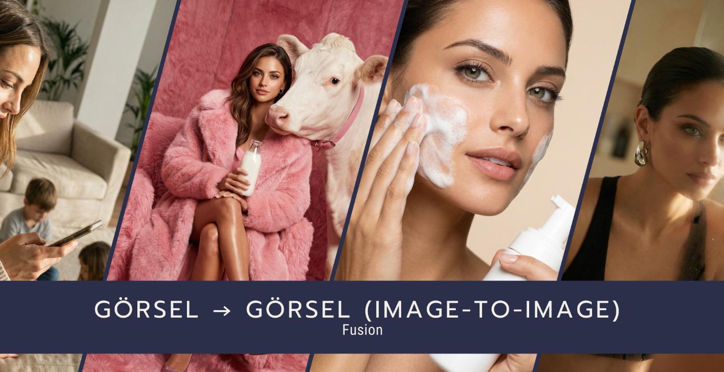 Görsel → Görsel (Image-to-Image) ve Fusion