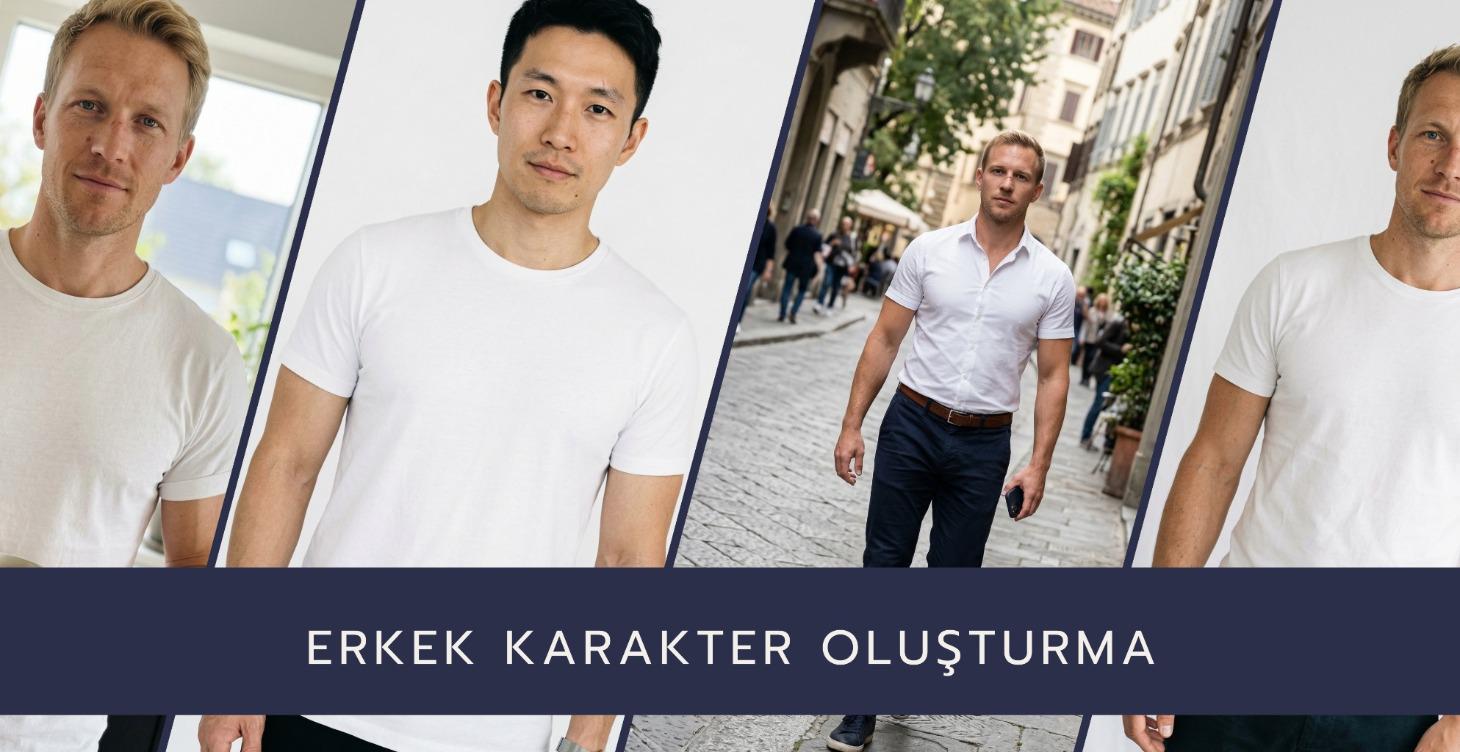 ERKEK KARAKTER OLUŞTURMA