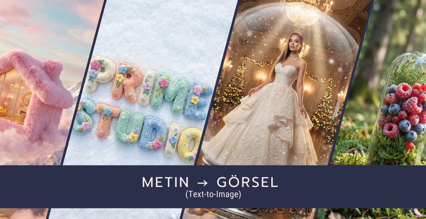 Metin → Görsel (Text-to-Image) | Temel