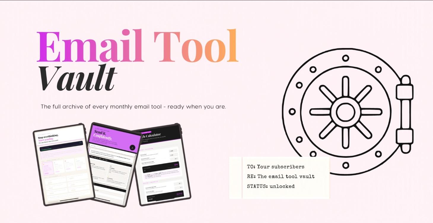 Premium Email Tool Vault 🔒