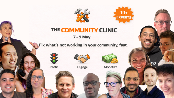 The Community Clinic - if you're free, join me!