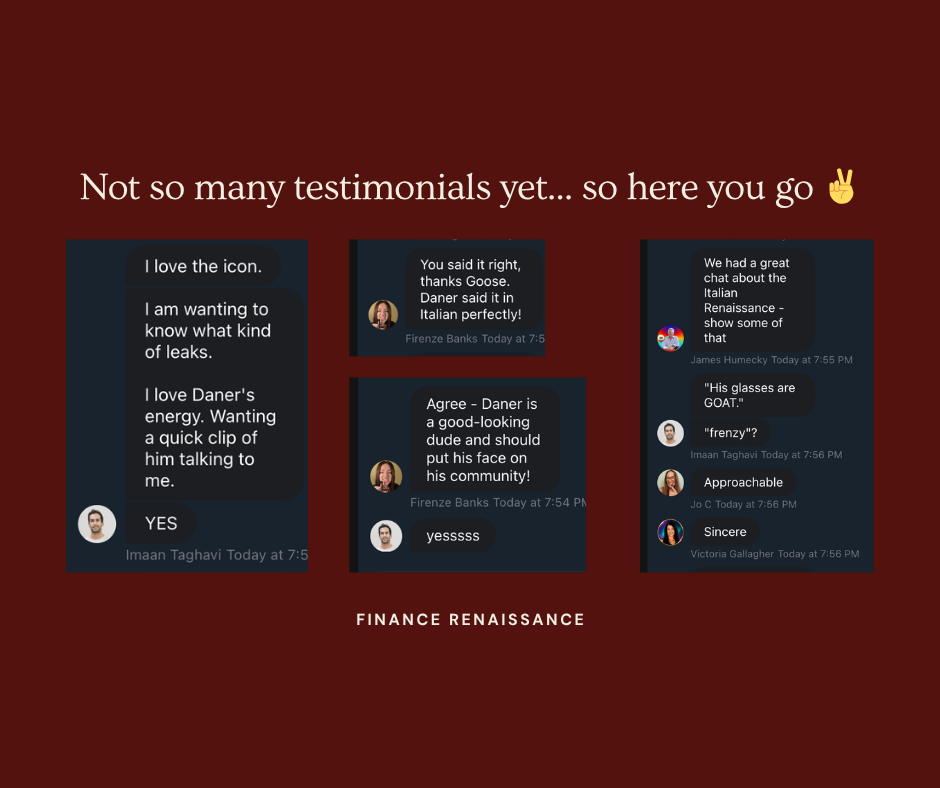 Finance Renaissance