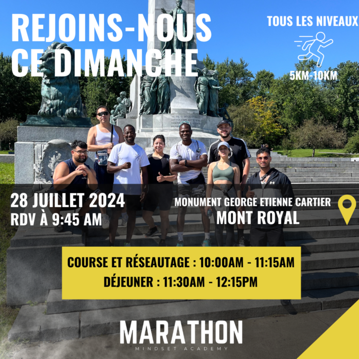 Rdv demain à 9h45 au Mt Royal