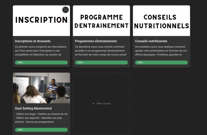 Replay du mastermind sur le Goal Setting. 