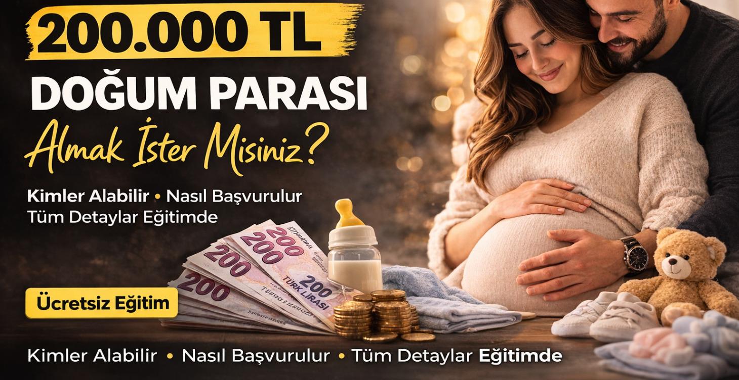 200 Bin TL Doğum parası almak ister misiniz?