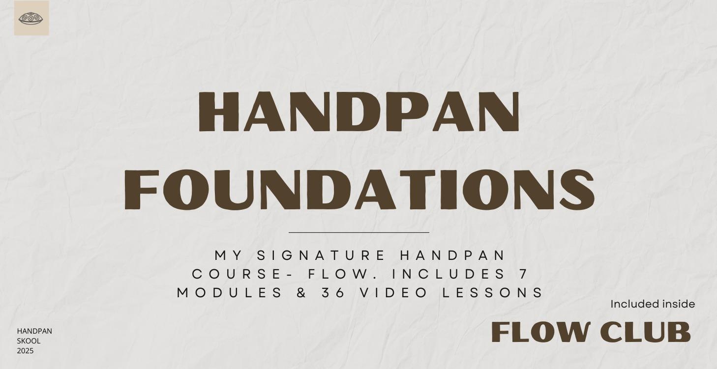 Handpan Foundations