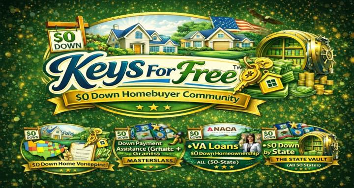 $0 Down Homebuyer Community