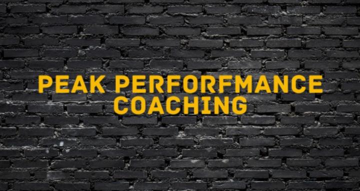 Peak Performance Coaching