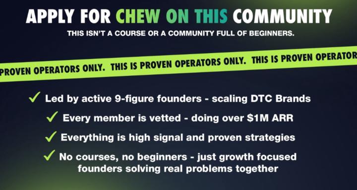 Chew On This Operators Room