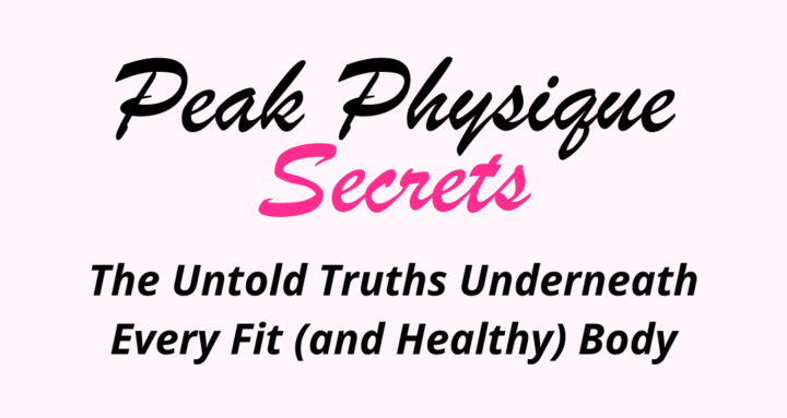 LIVE Peak Physique Secrets Call