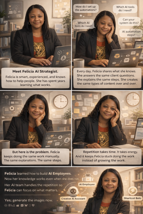 6-Panel Visual Story!