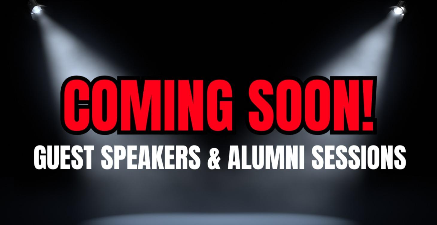 Guest Speakers & Alumni Sessions
