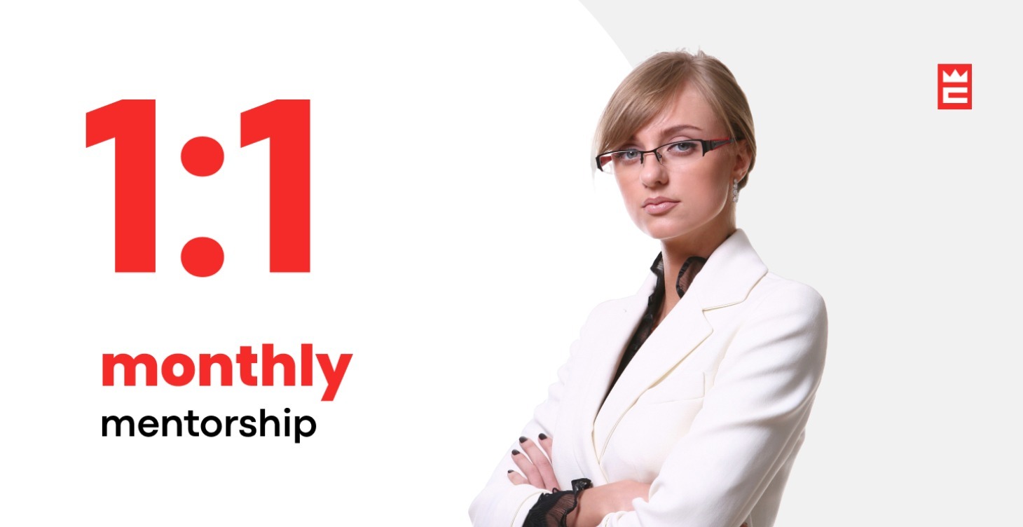 1:1 Monthly Mentroship