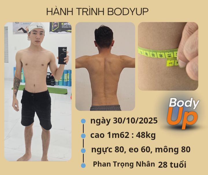 💪hành trình độ body của cả nhà sao rồi?