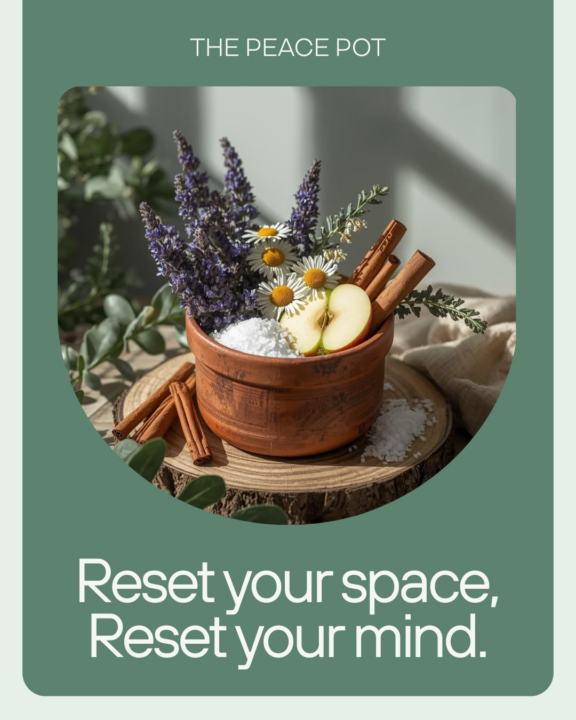 The Peace Pot — a 5-ingredient simmer pot for the middle of a hard week.