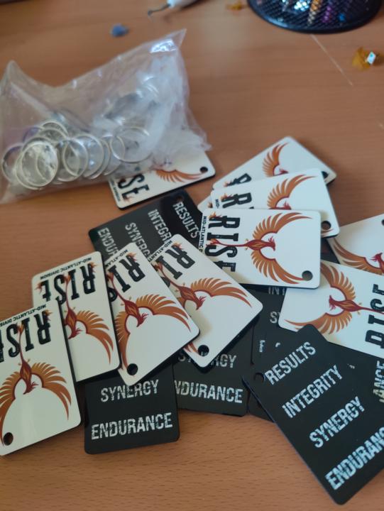 Stripping off all the tape now 