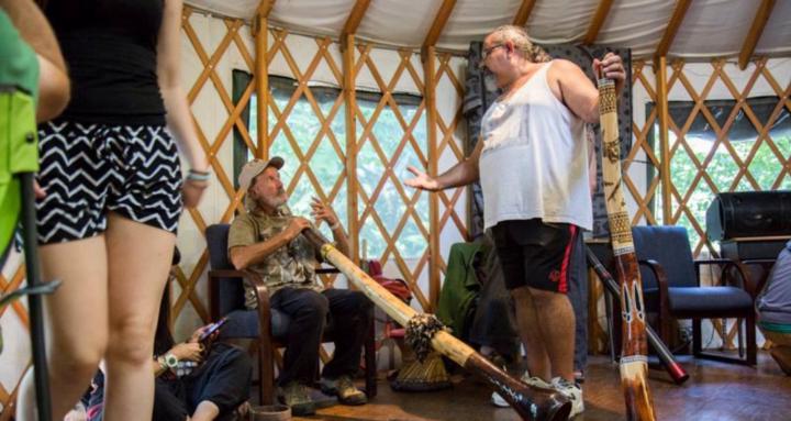 Learning Didgeridoo with Lewis