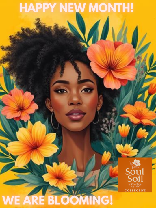 Happy New Month! We Are Blooming! 