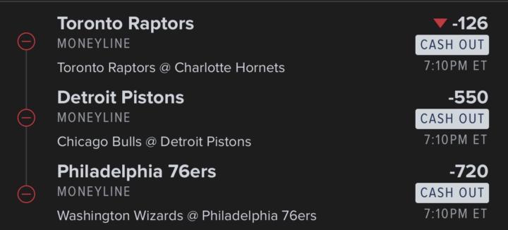 MoneyLines & Spreads