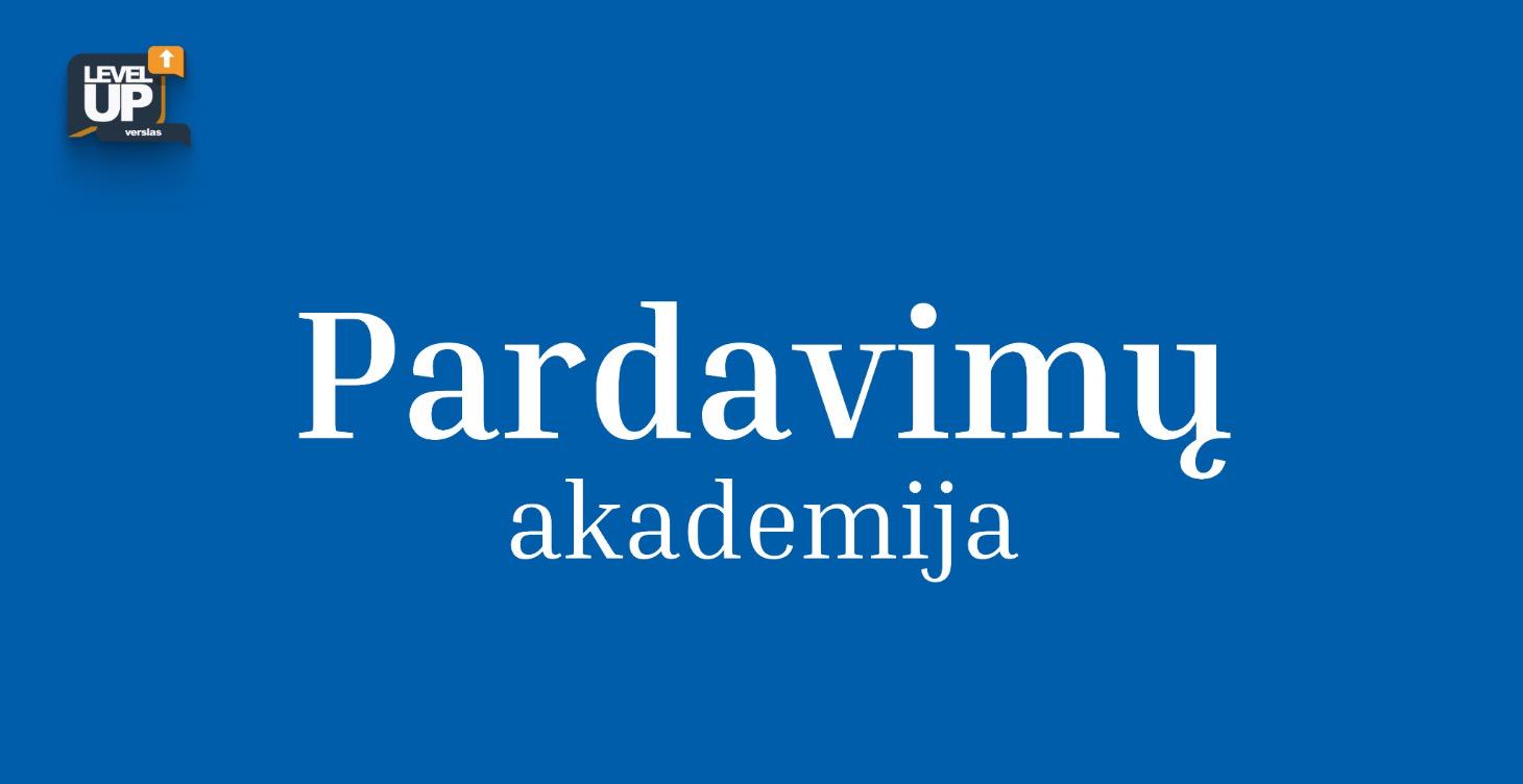 PARDAVIMŲ AKADEMIJA