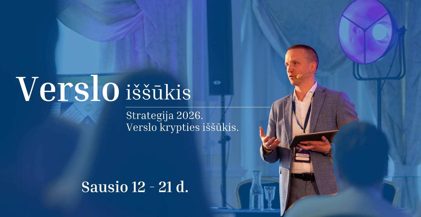 VERSLO IŠŠŪKIS - STRATEGIJA