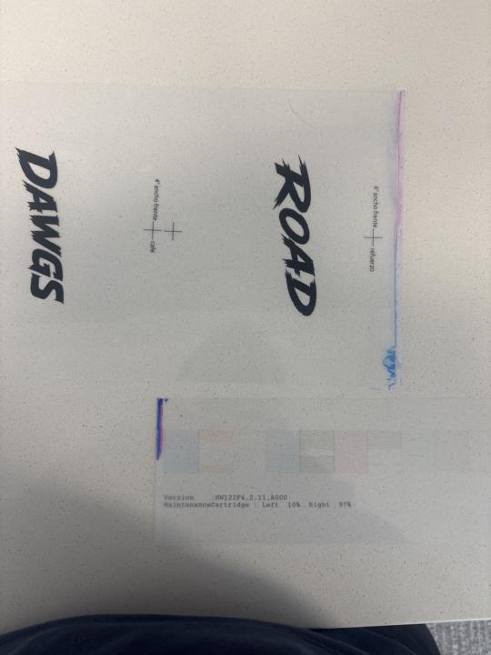 Leaking Blue Cyan on an Epson Stylus Pro 9900