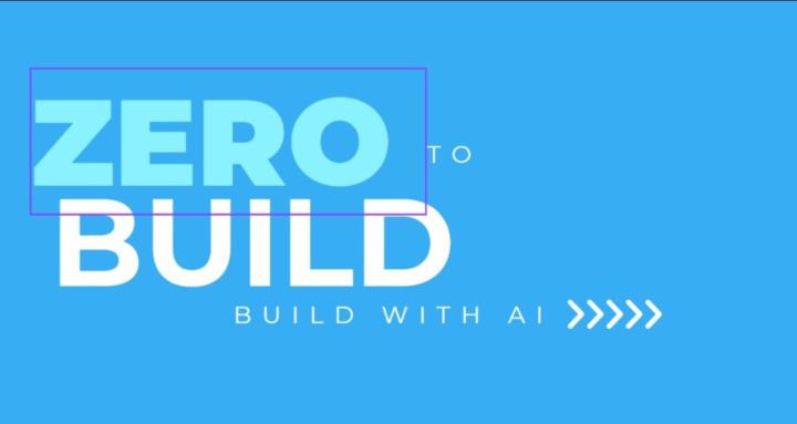 Zero To Build