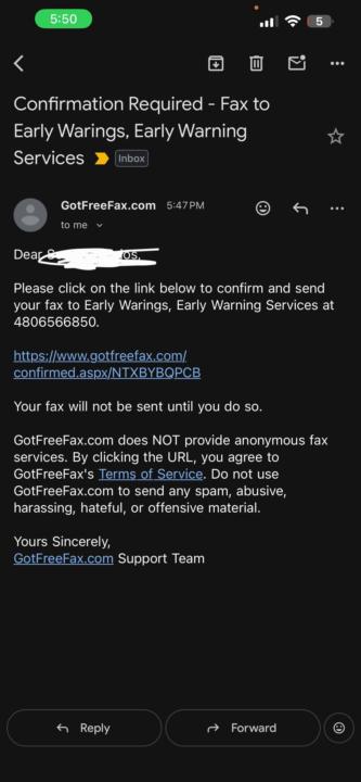 Fax the Secondary Bureaus 