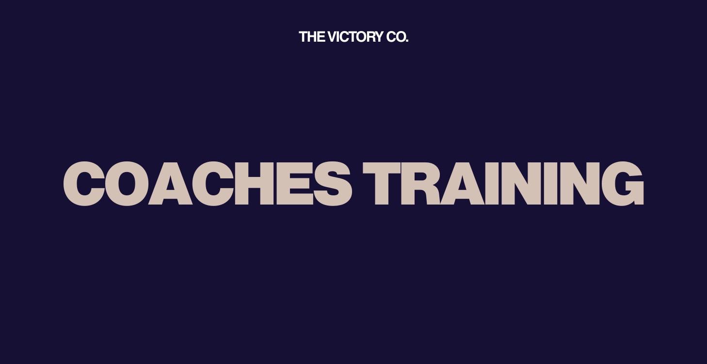 Coaches Training