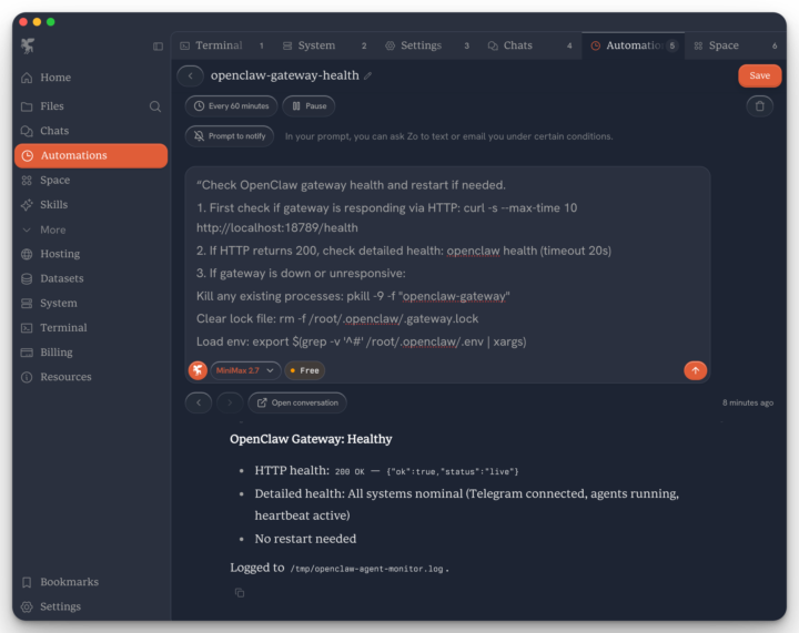 Optimise Your Claw – Automate periodic OpenClaw gateway health checks