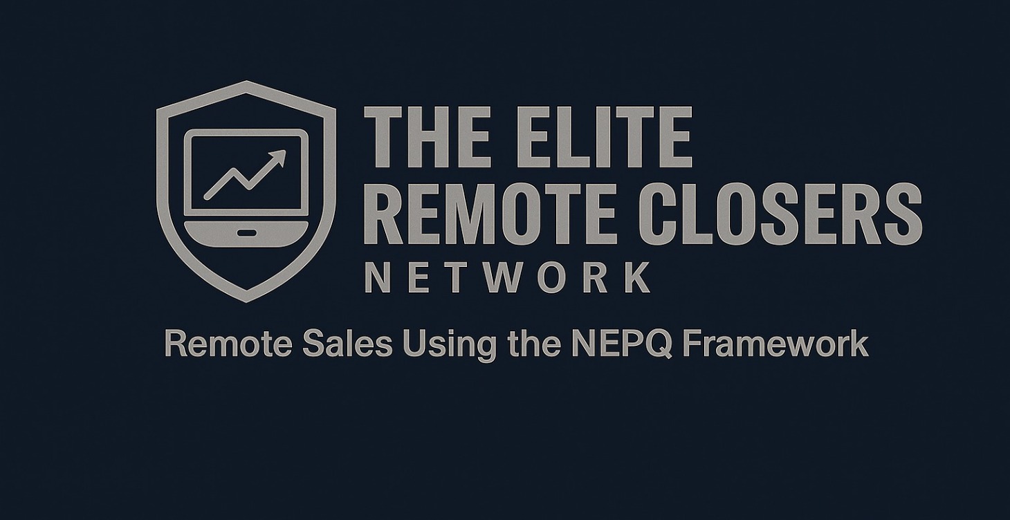 Remote Sales Using the NEPQ Framework