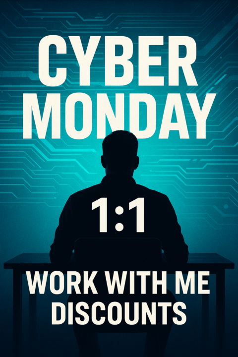 CYBER MONDAY — ONE DAY ONLY