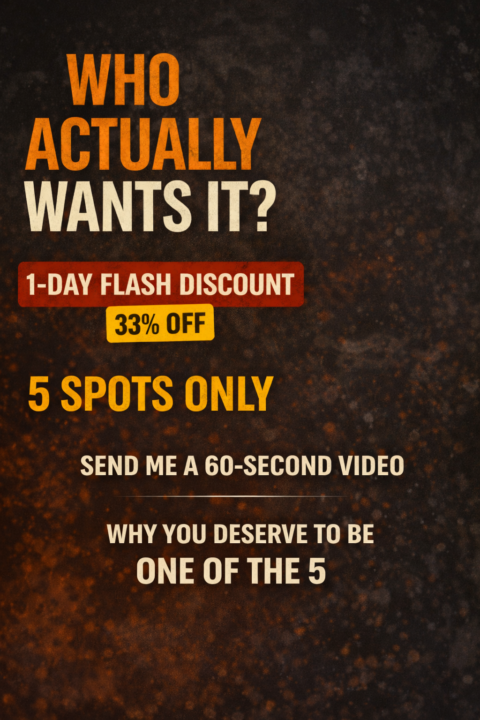 🚨 WHO ACTUALLY WANTS IT? 🚨