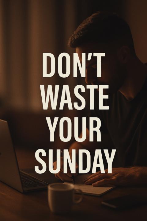 Daily Dial-In – Don’t Waste Your Sunday