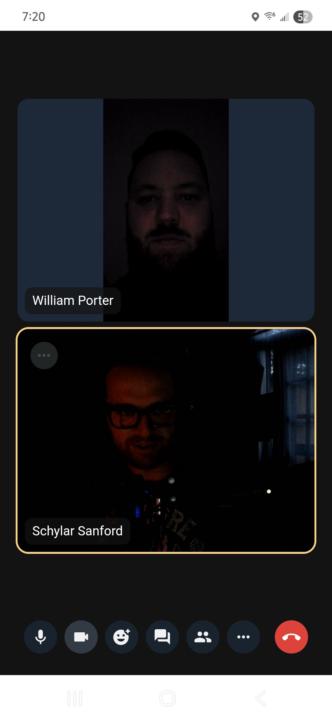 My call with Skyler.