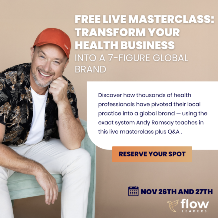 LIVE Masterclass in November