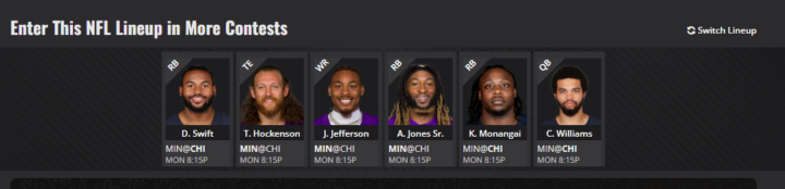 Week #1 Fantasy Picks for Monday Night 