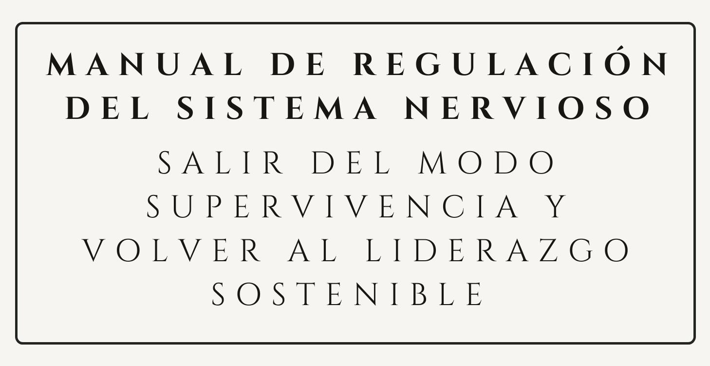 Regulación del Sistema Nervioso