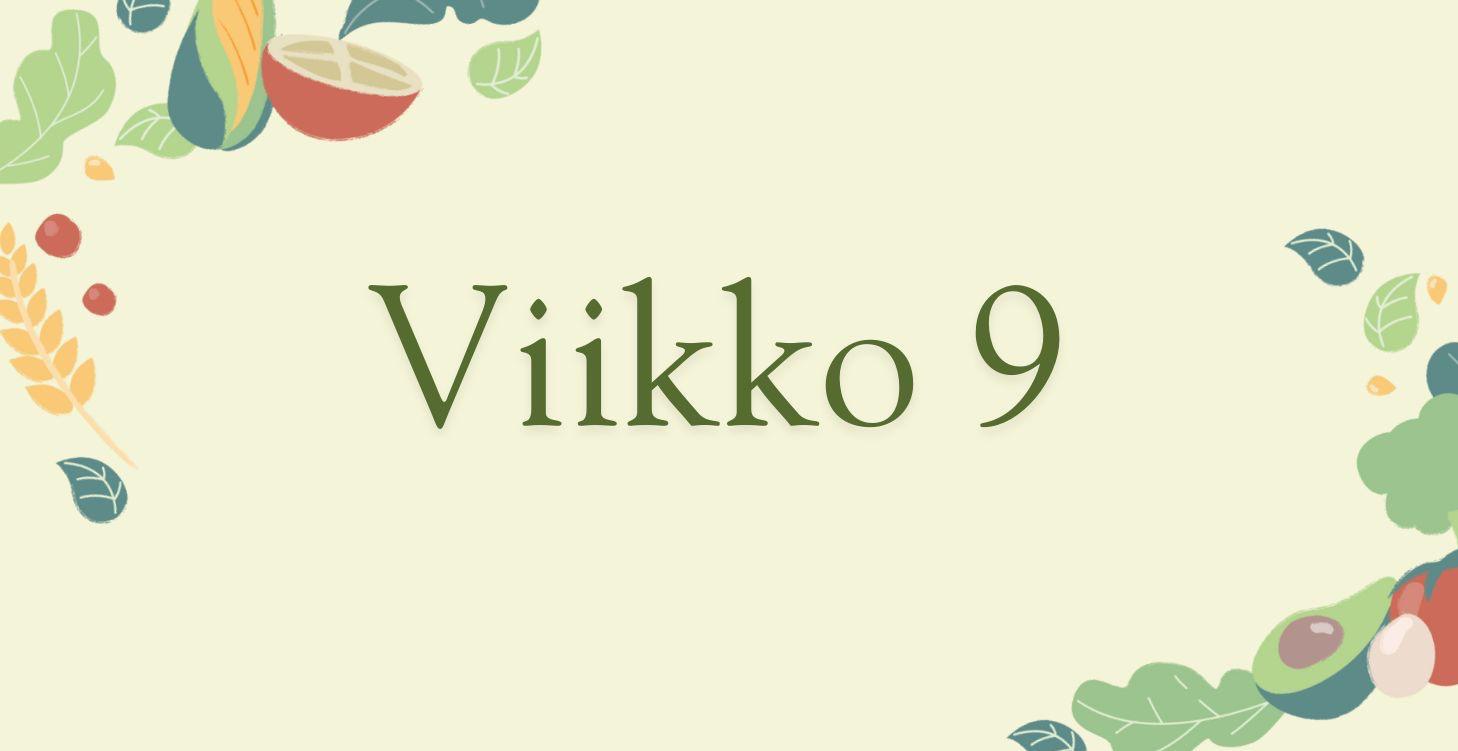 Viikko 9