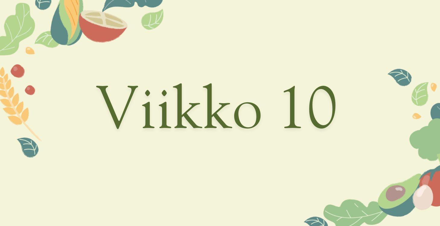 Viikko 10