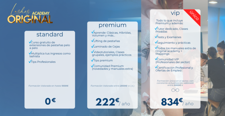 Niveles de Original Academy