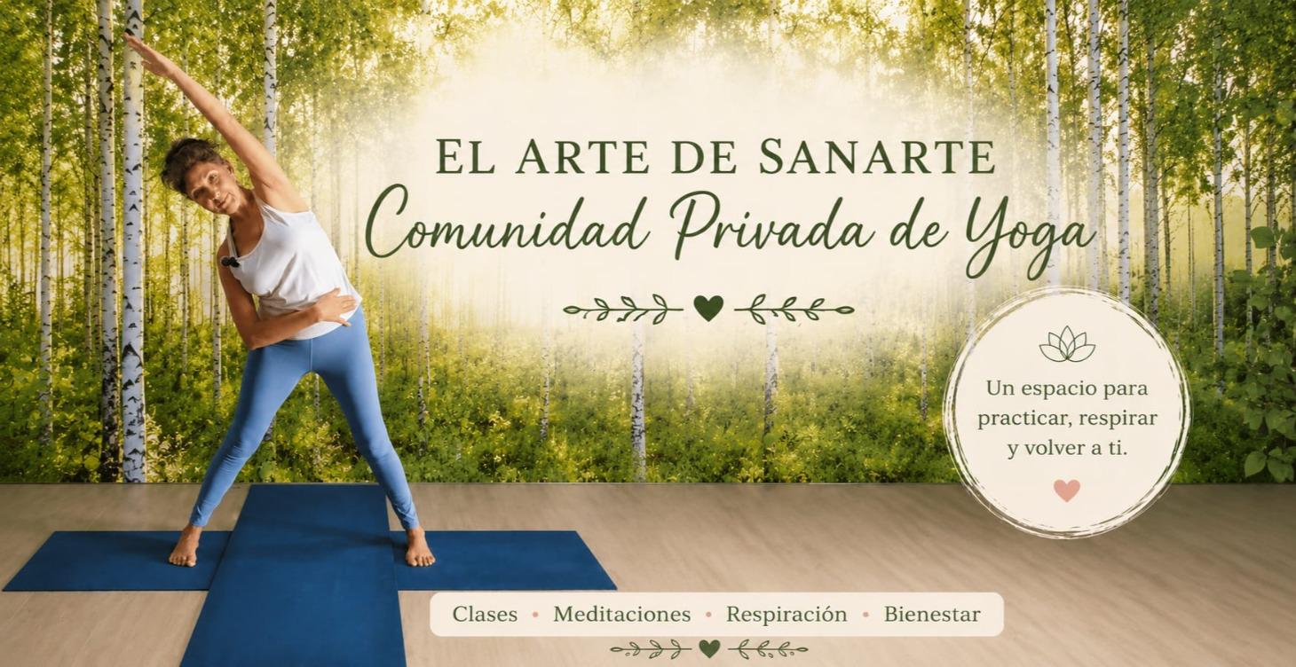 EL ARTE DE SANARTE- Comunidad Privada de Yoga