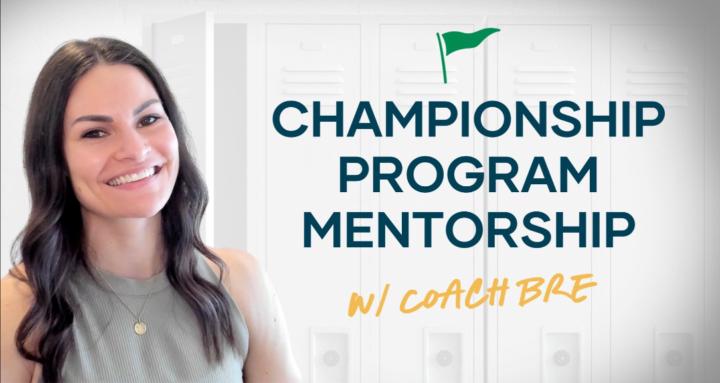Championship Program Mentor