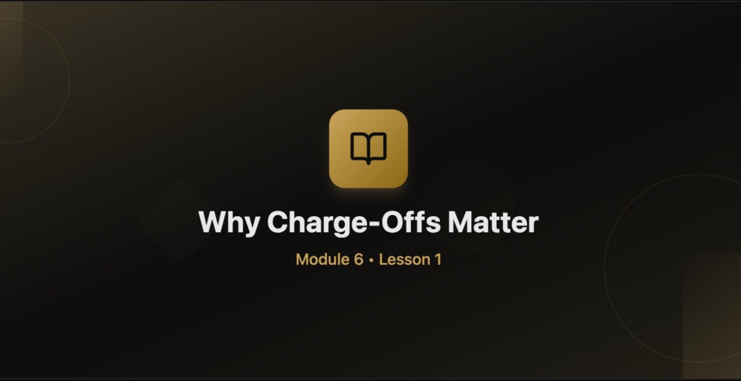 Charge-Off Removal System