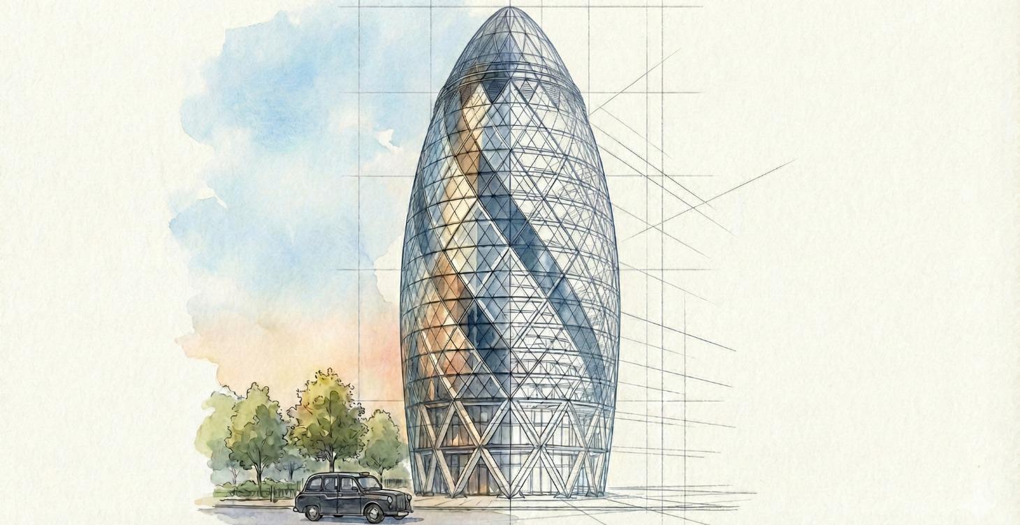 The Gherkin - Revit + Grasshopper