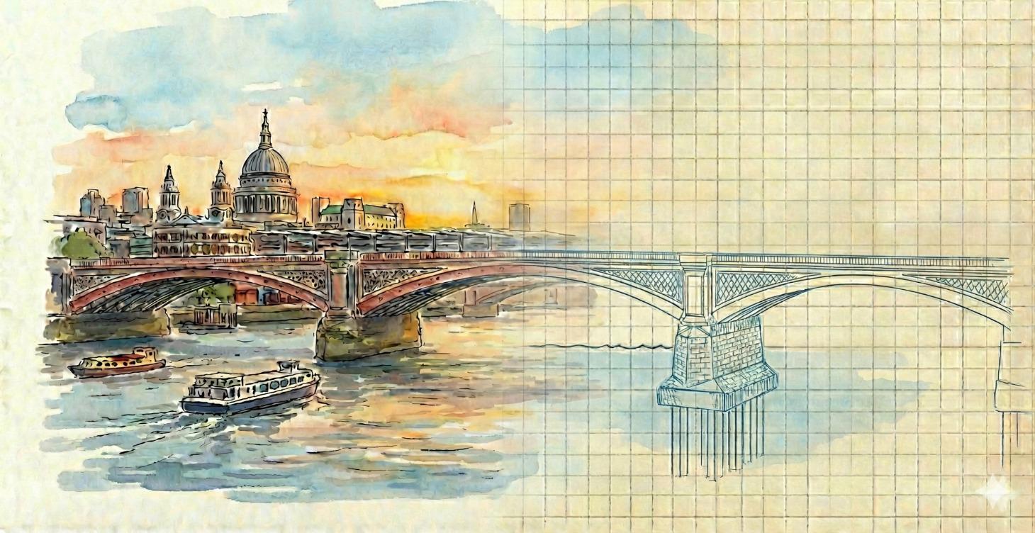 The Blackfriars Bridge