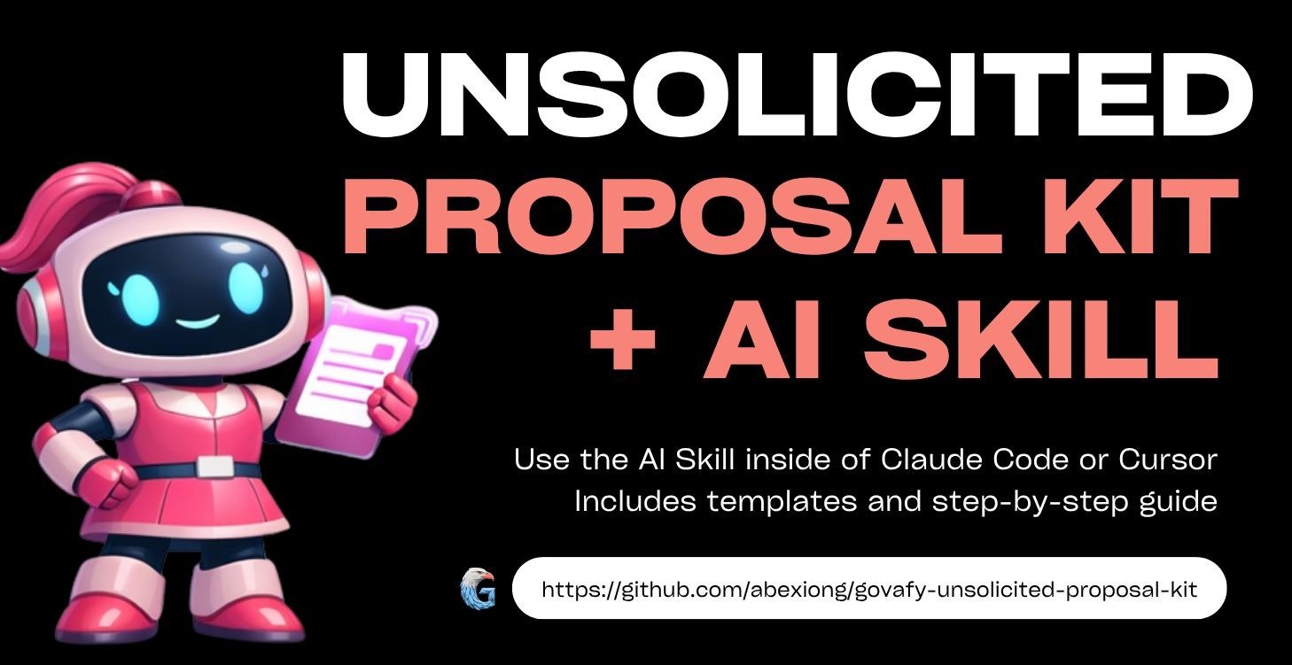 Unsolicited Proposal Guide + Claude Code AI Skill