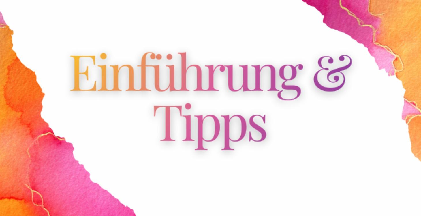 Einführung & Tipps